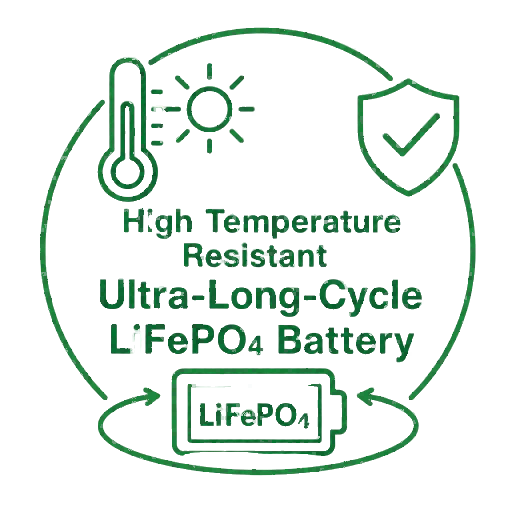 High-Temperature Resistant Ultra-Long-Cycle LiFePO4 Battery